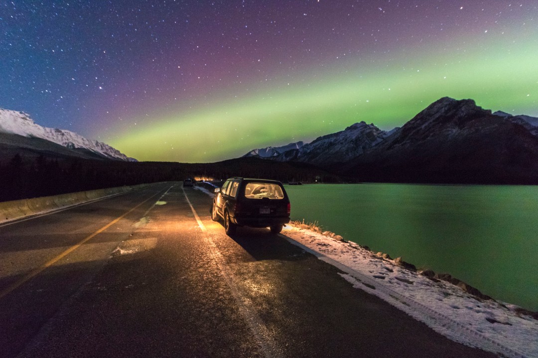 Northern lights Banff
